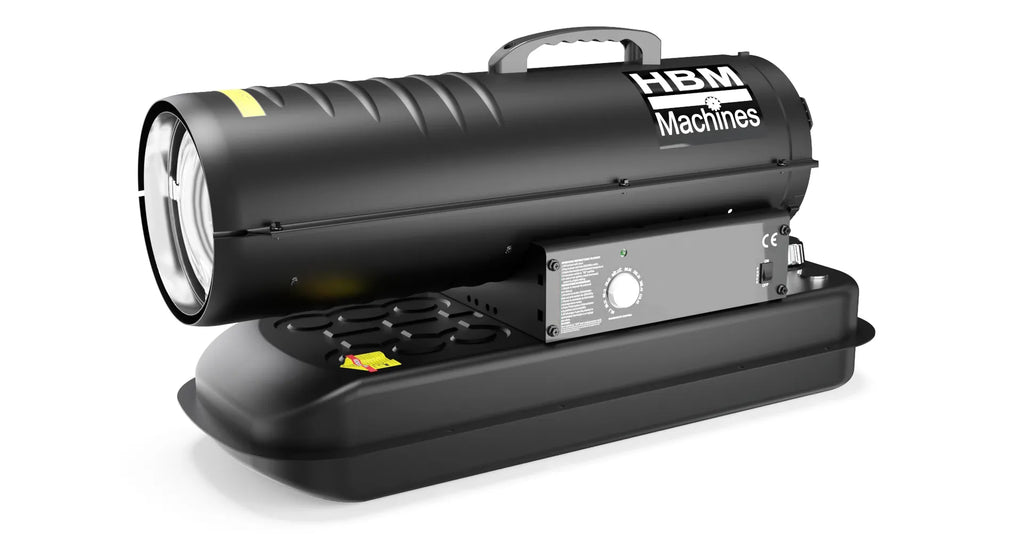 HBM verrijdbare dieselheater 20000 Watt