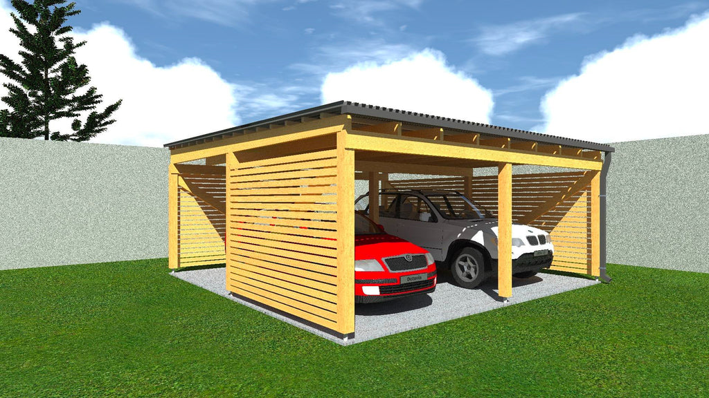 Houten Carport HC/200